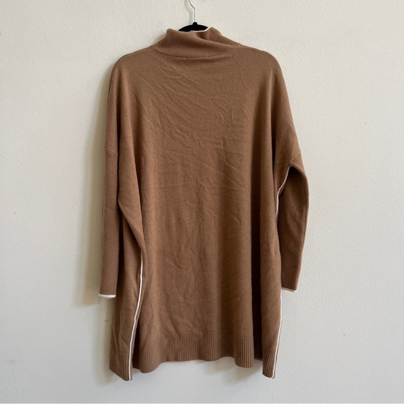 Max Mara Tan Turtleneck Sweater Dress in Tan - Picture 3 of 3